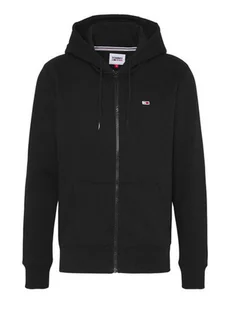 TOMMY JEANS bluza czarna zapinana na zamek Black, Rozmiar XXL - Bluzy męskie - miniaturka - grafika 1