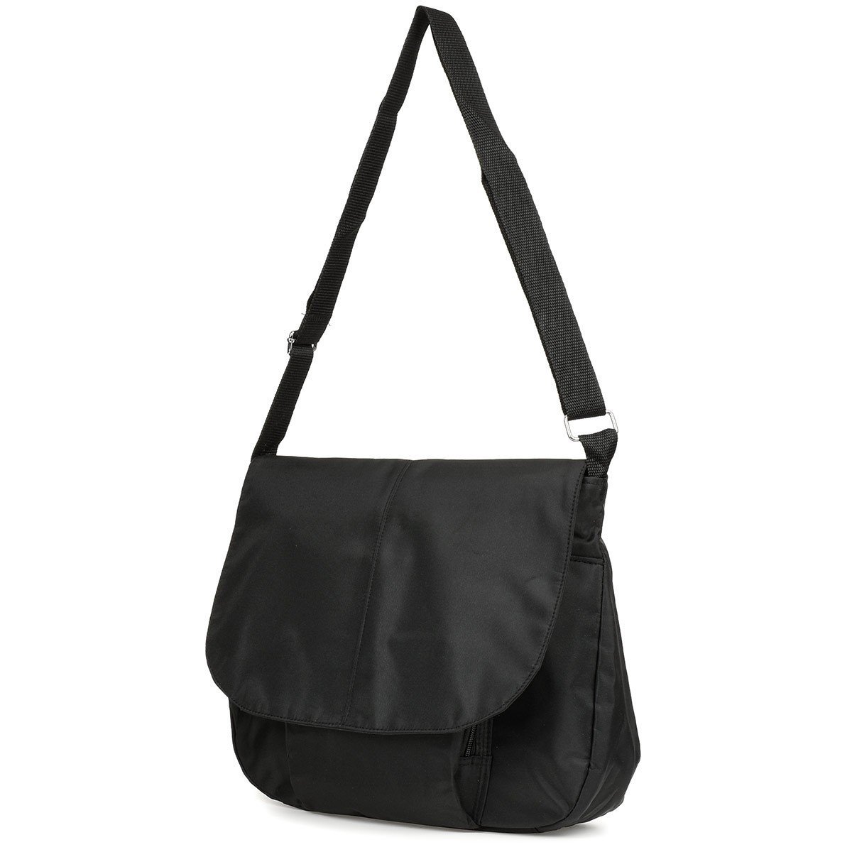 Czarna damska Torebka lekka listonoszka Beltimore A4 J39 czarny