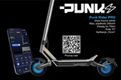 Hulajnogi elektryczne - Pojazd elektryczny PUNK RIDER PRO - miniaturka - grafika 1