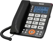 Telefony stacjonarne - Mescomp Laura MT 816 Szary - miniaturka - grafika 1