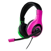 Słuchawki - Big Ben V1 Nintendo Switch różowo-zielone (SWITCHHEADSETV1P+G) - miniaturka - grafika 1