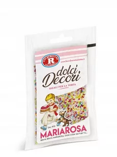 Rebbechi Mariarosa Kolorowa posypka tort,ciasto40g - Dodatki do ciast w proszku - miniaturka - grafika 1