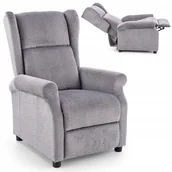 Fotele - Fotel Rozkładany do Spania Agustin M Popiel Halmar - miniaturka - grafika 1