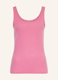 Icebreaker Top, Bielizna Funkcyjna Siren Z Wełny Merino pink - Koszulki i topy damskie - miniaturka - grafika 1