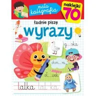 Książki edukacyjne - Mała kaligrafia. Ładnie piszę wyrazy - miniaturka - grafika 1