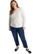 Koszulki i topy damskie - Burton Koszulka w kolorze białym - miniaturka - grafika 1