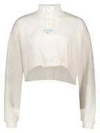 Bluzy damskie - Reebok Bluza "Varsity" w kolorze białym - miniaturka - grafika 1