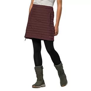 Jack Wolfskin Damska spódnica Iceguard Rock, Cordovan Red, M - Spódnice - miniaturka - grafika 1