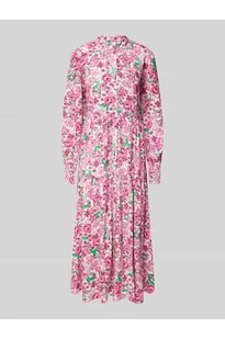 Sukienka midi ze stójką model ALIRA - YAS - Sukienki - miniaturka - grafika 1