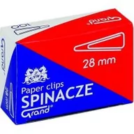 Przybory szkolne - Grand Spinacze trójkątne 28mm 10x100 sztuk KW TRADE - miniaturka - grafika 1