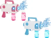 Bańki mydlane - Bazooka na Bańki PISTOLET DO BANIEK MASZYNKA WYRZUTNIA KARABIN + PŁYN - miniaturka - grafika 1