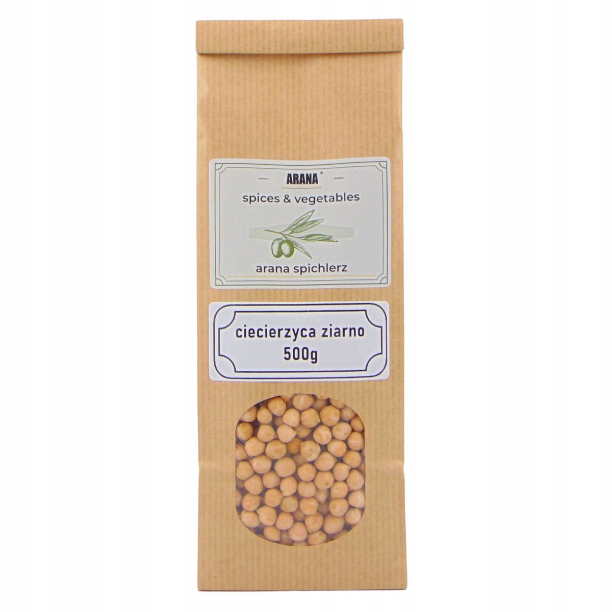 CIECIERZYCA ZIARNO 500g naturalna doskonała jakość