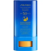Balsamy i kremy do opalania - Shiseido Sun Care Clear Stick UV Protector WetForce pielęgnacja miejscowa z ochroną przeciwsłoneczną SPF 50+ 20 g - miniaturka - grafika 1