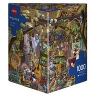 Puzzle - Heye Puzzle 1000 elementów Na strychu Tanck + plakat - miniaturka - grafika 1