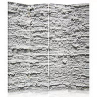 Parawany - Parawan dwustronny FEEBY, Beton Szary 145x170 - miniaturka - grafika 1