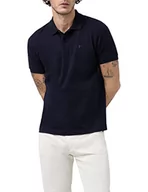 Koszulki męskie - Pierre Cardin Męska koszulka polo, granatowa, L, morski, L - miniaturka - grafika 1