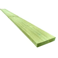 Podesty i deski tarasowe - Deska tarasowa sosnowa suszona ryflowana zielona 240 cm - miniaturka - grafika 1