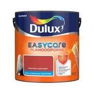 Farby wewnętrzne - Dulux Farba Easycare wzorowa czerwień, 2.5L - miniaturka - grafika 1