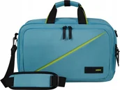 Torby podróżne - Hama 150845 0461 TORBA KABINOWA Z FUNKCJĄ PLECAKA RYANAIR AMERICAN TOURISTER TAKE2CABIN BREEZE BLUE - miniaturka - grafika 1
