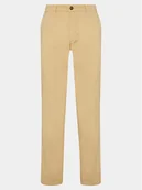 Spodnie męskie - North Sails Chinosy Defender 673071 Beżowy Slim Fit - miniaturka - grafika 1