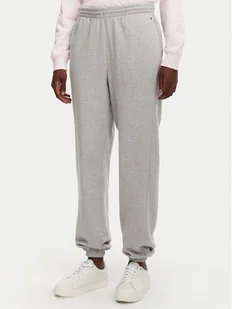 Tommy Hilfiger Spodnie dresowe UW0UW05773 Szary Regular Fit - Spodnie sportowe damskie - miniaturka - grafika 1