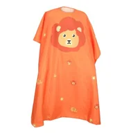 Peleryny fryzjerskie - Olivia Garden, peleryna fryzjerska dla dzieci, Leo Orange - miniaturka - grafika 1