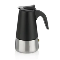 Dzbanki i imbryki - KELA Dzbanek do espresso ze stali nierdzewnej Ferrara czarny 17,0 cm 9,0 cm 200,0 ml - miniaturka - grafika 1