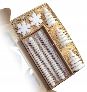 Zestaw świąteczny choinka 10 świecznikowa złota 2 - Świeczniki - miniaturka - grafika 1