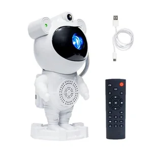 Projektor gwiazd z głośnikiem HAWK HW-STAR01 Astronauta - Projektory dla dzieci - miniaturka - grafika 1