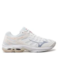 Buty sportowe damskie - Buty halowe Mizuno Wave Voltage 2 V1GC2460 Biały - miniaturka - grafika 1