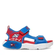 Buty dla chłopców - Sandały Skechers Creature-Splash-Bugtacular 402121L/BLRD Niebieski - miniaturka - grafika 1