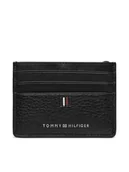 Etui na dokumenty i karty - Tommy Hilfiger Etui na karty kredytowe Th Central Cc Holder AM0AM11858 Czarny - miniaturka - grafika 1
