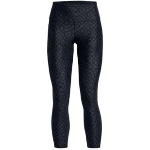 Legginsy Under Armour Ua Hg Armour Prt 7/8 Damskie - Spodnie sportowe damskie - miniaturka - grafika 1