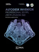 Książki o programowaniu - Jaskulski Andrzej Autodesk Inventor Professional 2019PL / 2019+ / Fusion 360. Metodyka projektowania (+ płyta CD) - miniaturka - grafika 1
