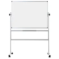 Tablice i flipcharty - BI-OFFICE Mobilna obustronna tablica obrotowa, 1200x900 mm QR0203-005 - miniaturka - grafika 1