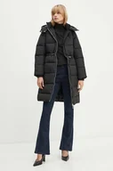 Kurtki damskie - Armani Exchange kurtka damska kolor czarny zimowa XW000026 AF10248 - miniaturka - grafika 1