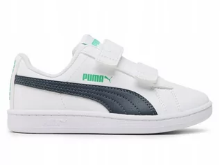 Buty dla dziewczynek - BUTY dziecięce PUMA UP białe 373602-27 rzep 34 - grafika 1