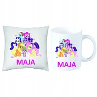 Gadżety dla niej i dla niego - ZESTAW PREZENT PODUSZKA + KUBEK MY LITTLE PONY - miniaturka - grafika 1