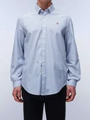 Koszule męskie - Napapijri Koszula - Regular fit - w kolorze błękitnym - miniaturka - grafika 1