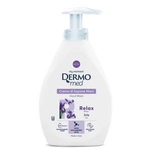 Dermomed Relax Iris 300ml mydło w płynie z irisem, relaksujący zapach i nawilżenie - Mydła - miniaturka - grafika 1