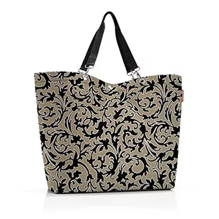 Reisenthel Shopper – torba na zakupy i elegancka torebka w jednym, z wodoodpornego materiału, Barokowy marmur, 35 EU - Torebki damskie - miniaturka - grafika 1