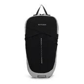 Plecaki - Mały plecak sportowy z nylonu czarny - miniaturka - grafika 1