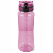 Shakery i bidony sportowe - Butelka Na Wodę Bidon Sportowy Siłownia Fitness 550 ml Różowa - miniaturka - grafika 1