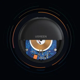 Ugreen ładowarka bezprzewodowa Qi 15W czarny (80537) - Ładowarki do telefonów - miniaturka - grafika 9