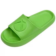 Kapcie damskie - XBOX Damskie klapki na grubej podeszwie, zielone klapki 36 EU / 3 UK - miniaturka - grafika 1
