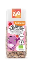 Gumy do żucia, lizaki, dropsy - ŻELKI OWOCOWE BEZ DODATKU CUKRÓW JABŁKO - TRUSKAWKA BIO 75 g - BIOMINKI - miniaturka - grafika 1