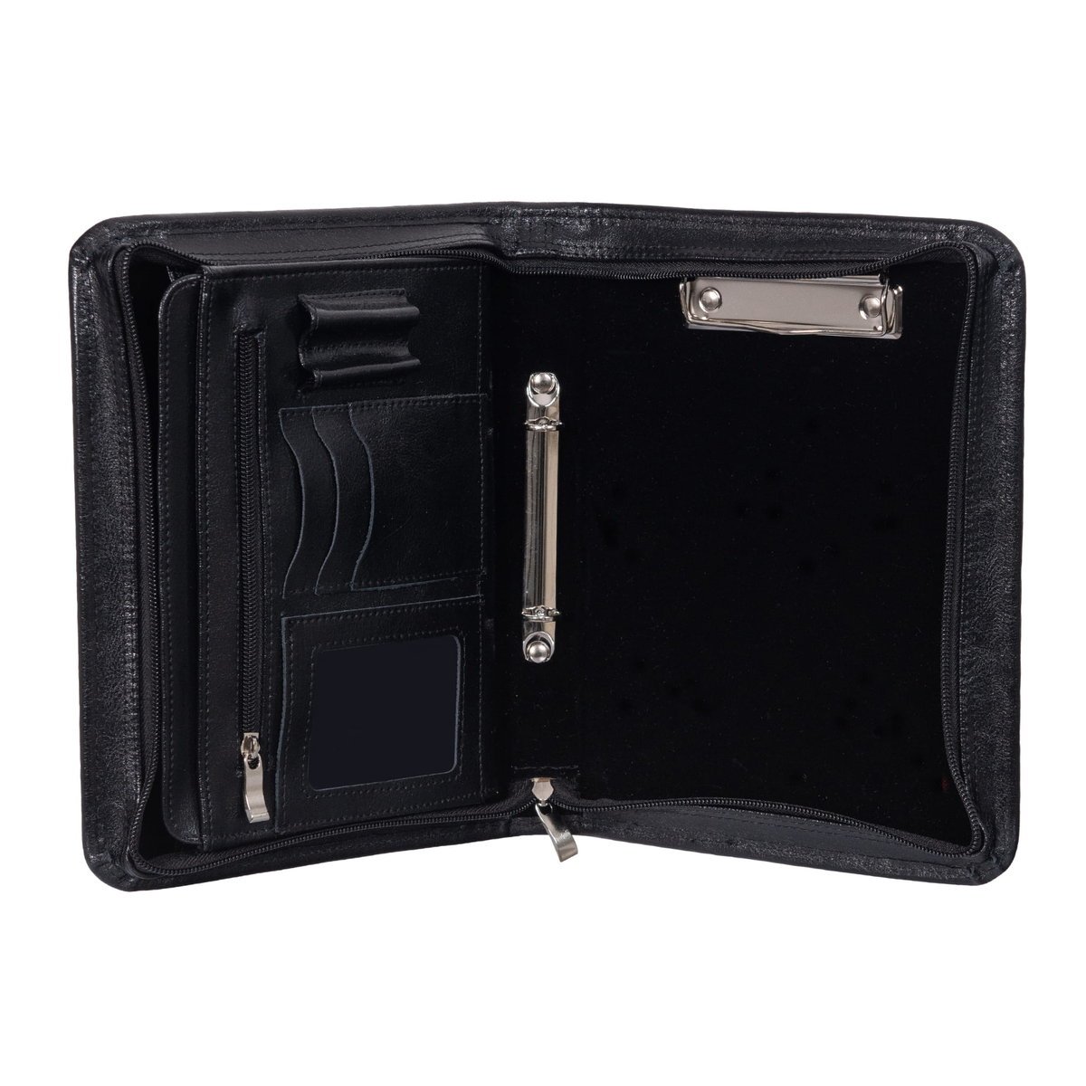 Neseser skórzany A5 Tizano BWS08 czarny