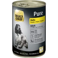 Mokra karma dla psów - SELECT GOLD Pure Adult Kurczak 24x400 g - miniaturka - grafika 1