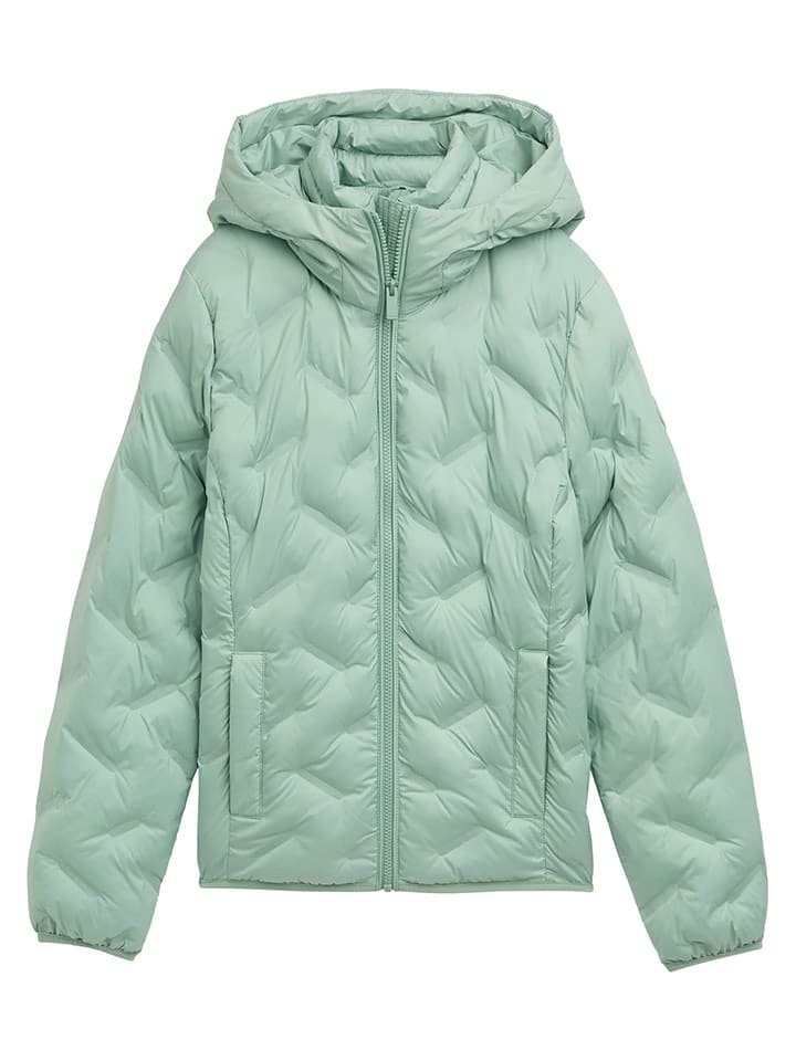 Tom Tailor Kurtka pikowana w kolorze zielonym