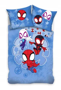 Pościel Dziecięca Spidey Spiderman 160x200cm Spider-man Pająk Marvel - Pościel dla dzieci - miniaturka - grafika 1